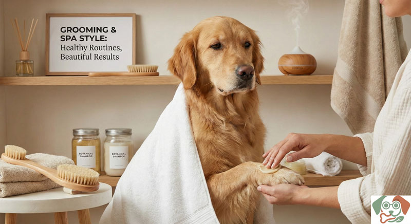 Seasonal coat change: Reduce tear stains with grooming plus kefir probiotics support
